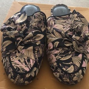 Mules Holland Purple Shoes